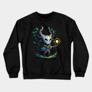 Kawaii Forest Tree Spirit Mage Wizard Crewneck Sweatshirt